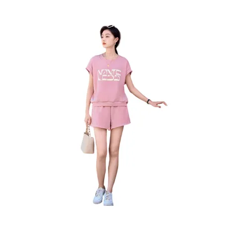 Like The Age Of Water Casual Suit Women's Pink