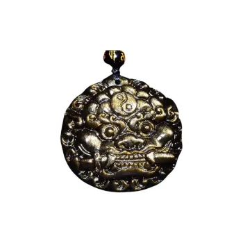 Sima Is Ethereal Obsidian Pendants Unisex
