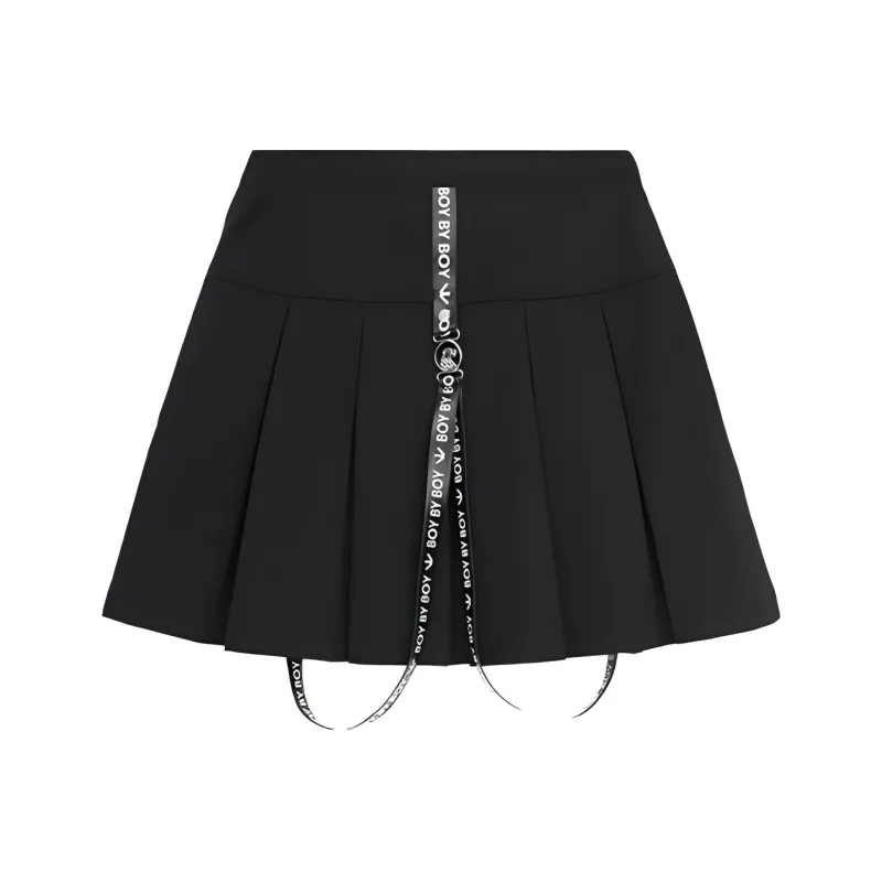 BOY BY BOY Casual Short Skirts Women's Black-0