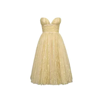 HOUSE OF CB Madame Sleeveless Dress Women's Gold