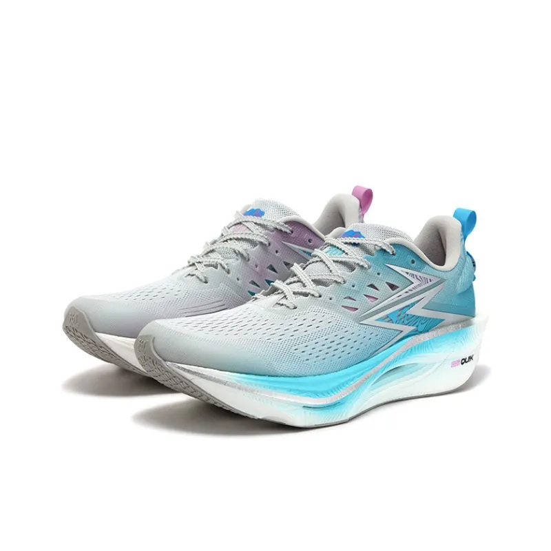 361° Flame 3 ET Cushioning, Slip Resistant, And Abrasion Resistant Low Top Casual Running Shoes Unisex Gray Blue-2
