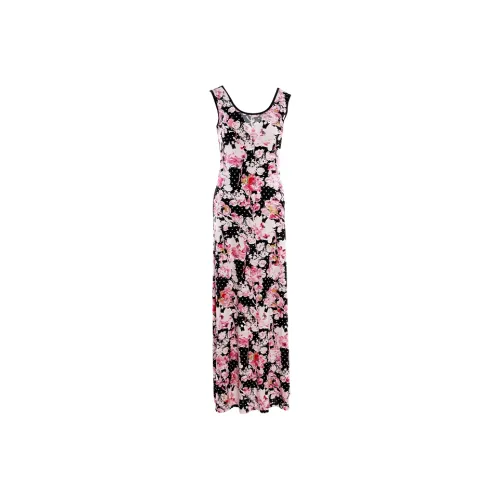 BESIONIA SS24 Sleeveless Dress Women's Pink Floral