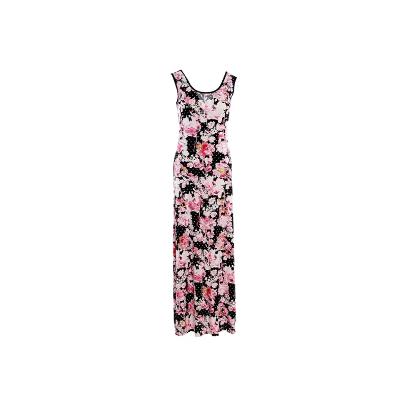 BESIONIA SS24 Sleeveless Dress Women's Pink Floral-0