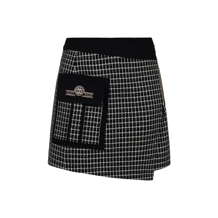 EVISU Casual Short Skirts Women's Black-0