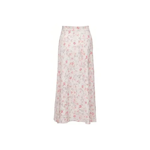 ONLY SS23 Casual Long Skirts Women's Watercolor Small Flower
