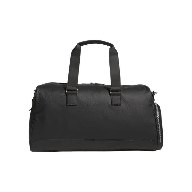 Adidas Polyurethane Boston Bag Travel Bag 27.5L Unisex Black-1