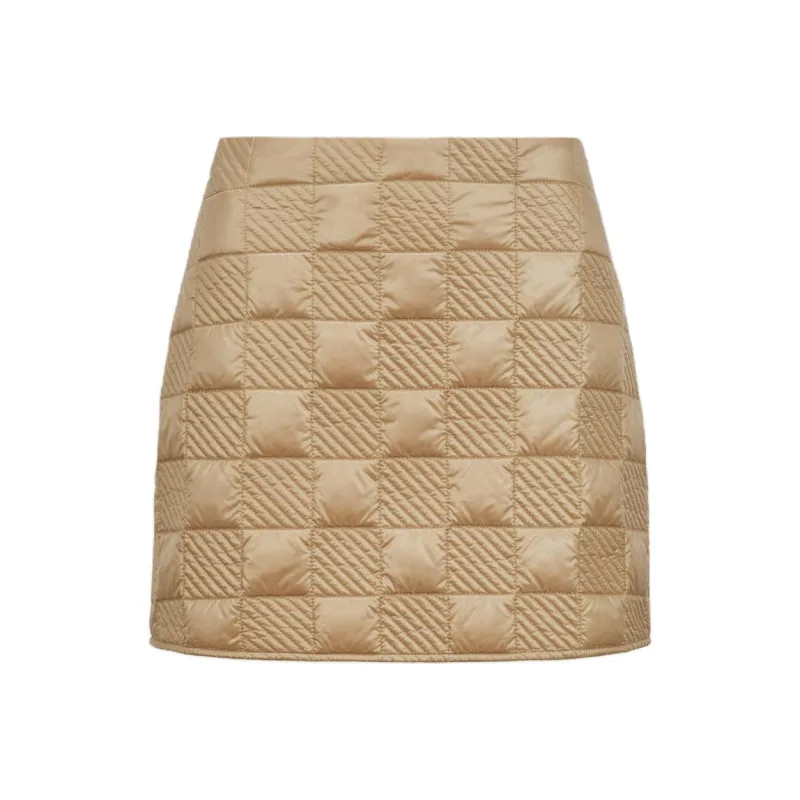 Moncler Logo patch Quilted Miniskirt-0