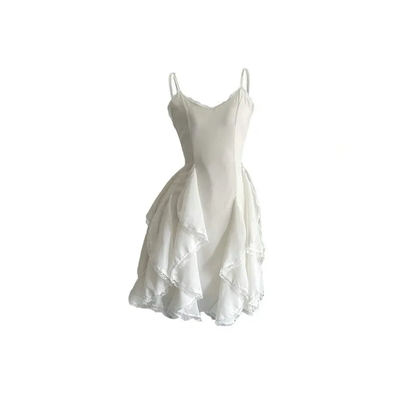 PLANE DRIFT Slip Dress Women's Apricot-0
