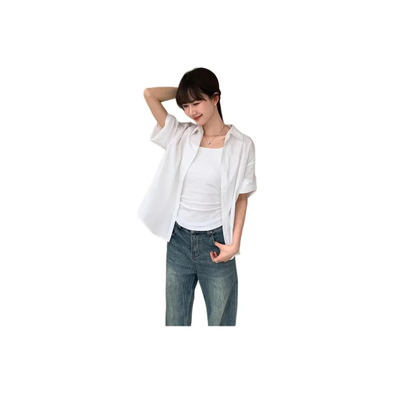 Mu Xiao Xin Shirts Women's-0