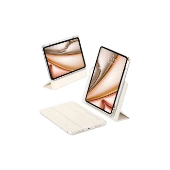 MOROCK With Pen Slot, Anti Bend Acrylic Compatibility IPad Air7 Tablet Protective Cases