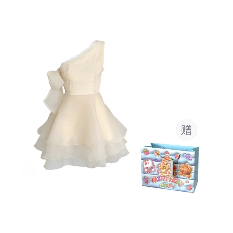 TWOPLUMGIRLS Sleeveless Dress Women's Apricot-0