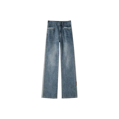 FAWENXIANGZI Jeans Women's Blue
