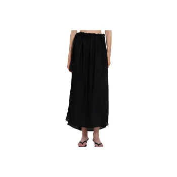 TOTEME Casual Long Skirts Women's Black