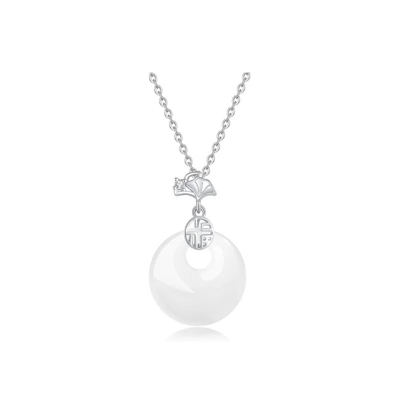 ZKY Chalcedony Necklaces Unisex-0