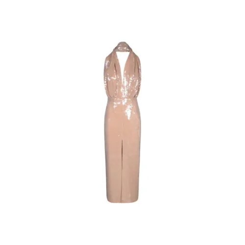 16ARLINGTON Sequin-embellished Plunge Dress