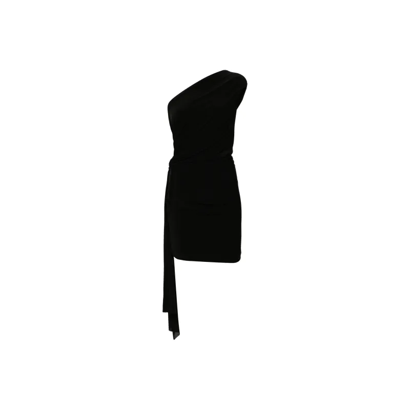 Balenciaga Draped Mini Dress-0
