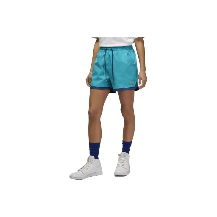 Jordan Sports Shorts Women's Aqua Blue-0