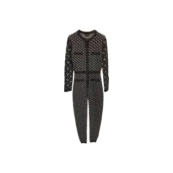 CHANEL Jumpsuits Women's Black