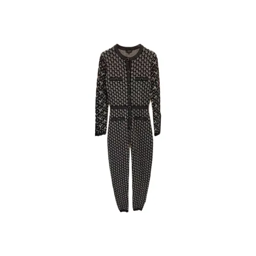 CHANEL Jumpsuits Women's Black