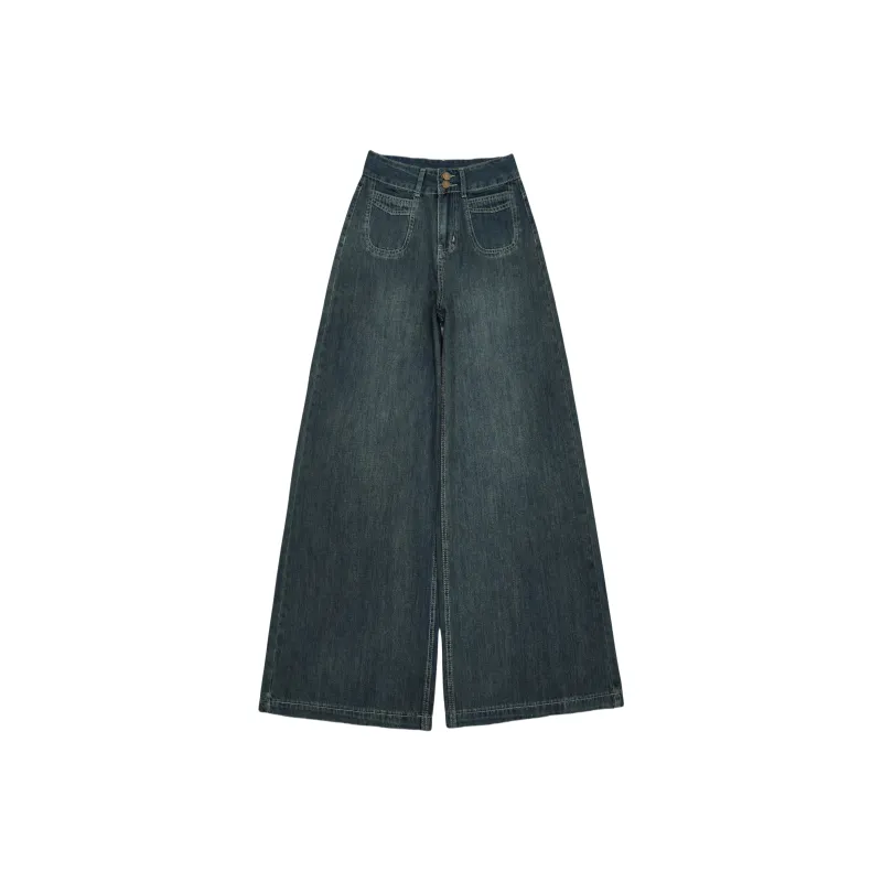 MADALLO Jeans Women's Vintage Blue-2