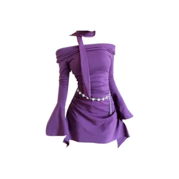Mu Xiao Xin Long Sleeved Dresses Women's