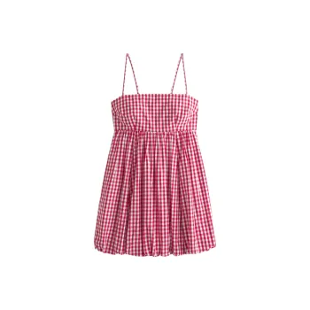 Abercrombie＆Fitch Slip Dress Women's Red