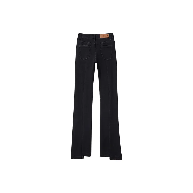 AMII Jeans Women's Denim Black-1