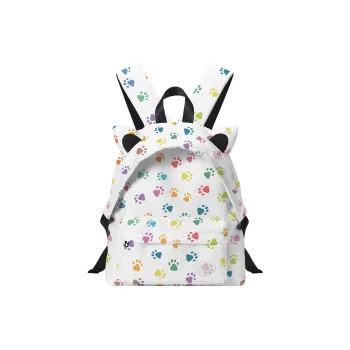 ONRF Polyester Students Backpack Women's White