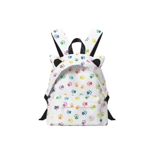 ONRF Polyester Students Backpack Women's White