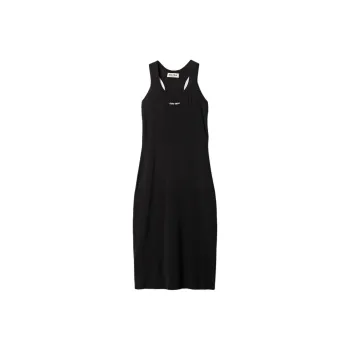 MIU MIU Sleeveless Dress Women's Black