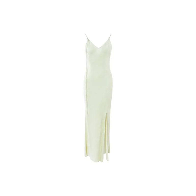 BESIONIA SS25 Slip Dresses Women's Light Green-0