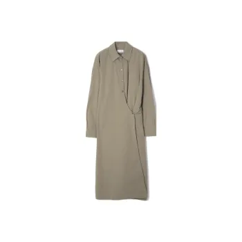 Lemaire Twisted Poplin Shirtdress