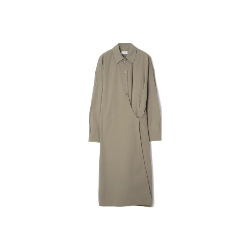 Lemaire Twisted Poplin Shirtdress-0
