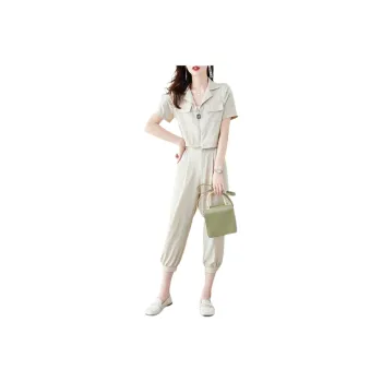 Still Quiet Casual Suit Women's Light Khaki