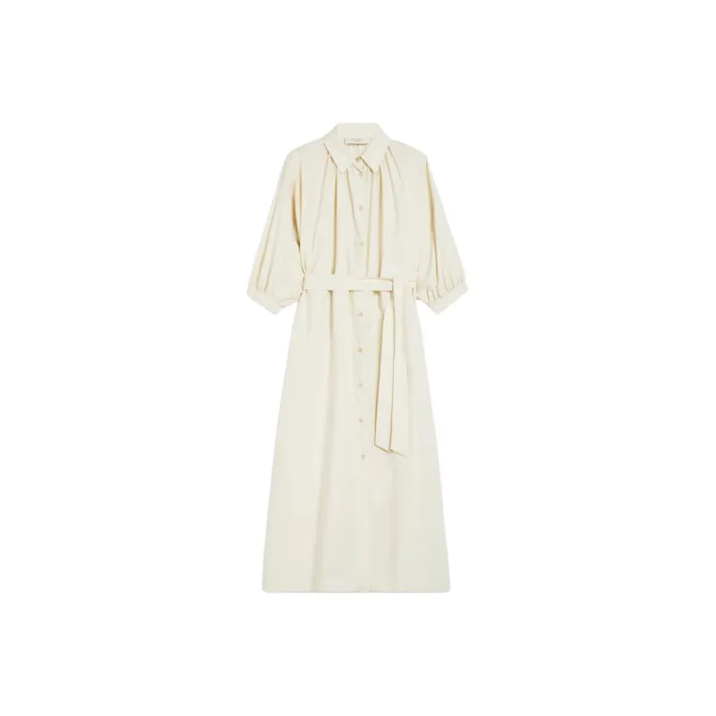 WEEKEND MaxMara Long Sleeved Dress Women's Ivory-0
