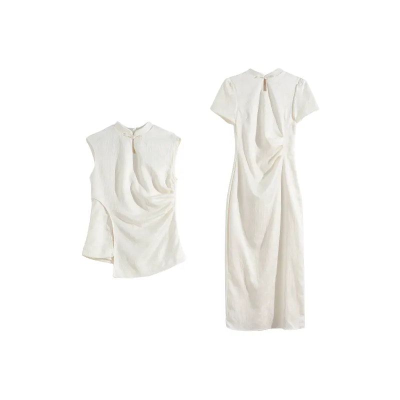 CPAURA Two Piece Skirt Sets Women's-5