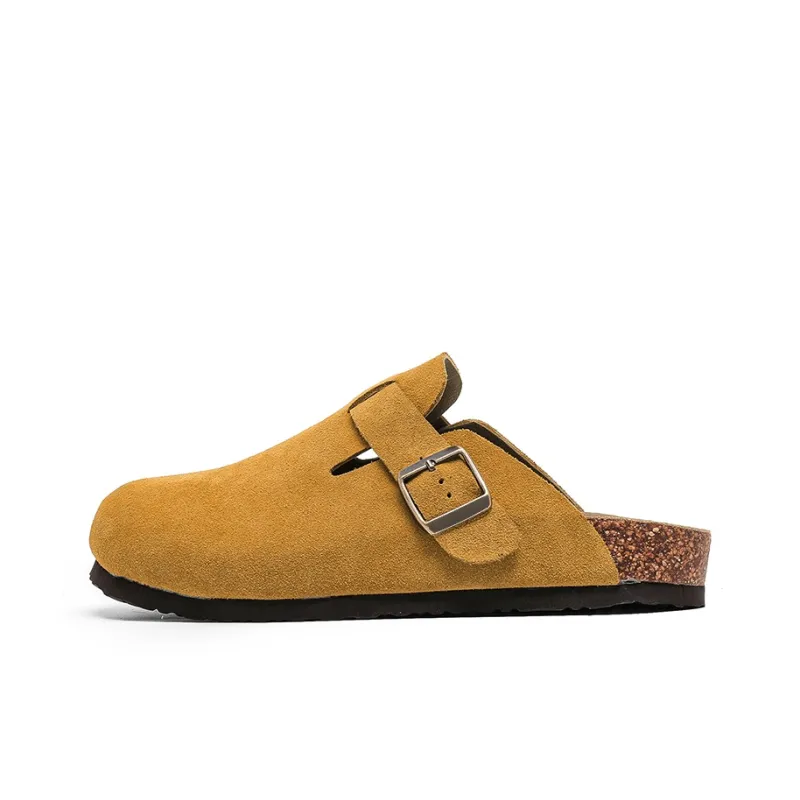 Kaltendin Abrasion Resistant Slip Resistant Closed Toe Slippers Unisex-12