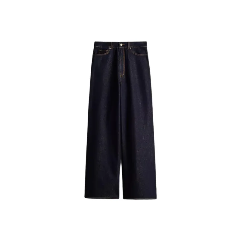 H&M Jeans Women's Dark Denim Blue-0