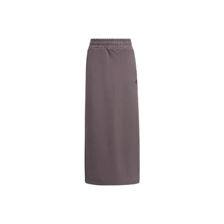 Adidas Casual Long Skirts Women's Charcoal Gray-0