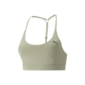 PUMA STUDIO ULTRABARE STRAPPY BRA Sports Underwear Women's Green