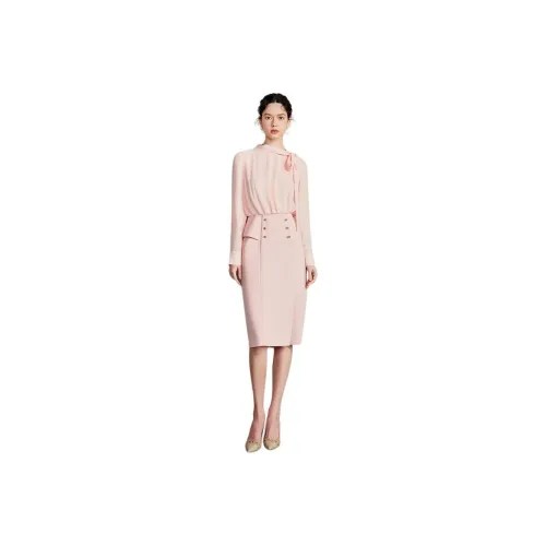 ONE SHALLOW Long Sleeved Dress Women's