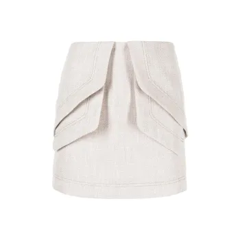 ACLER Casual Short Skirts Women's Beige
