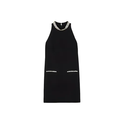 Sandro Crystal embellished Shift Mini Dress