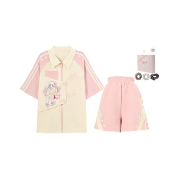 SNBL Casual Suit Women's Pink Star Sweet Dream