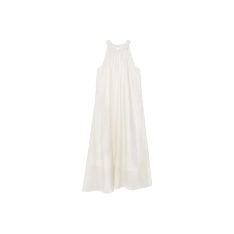 Boutique By Babymoon Sleeveless Dress Women's Ecru-0
