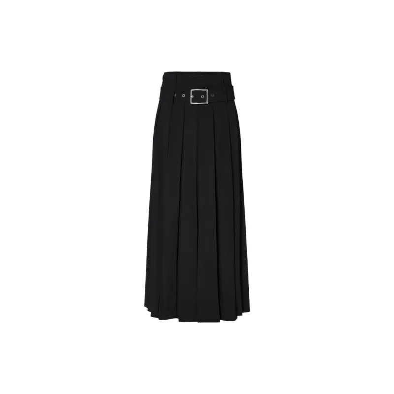 MOCO Casual Long Skirts Women's Black-0