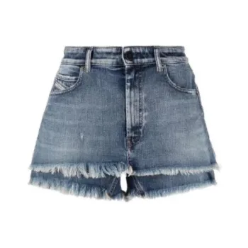 DIESEL Denim Short Skirts Women's Blue