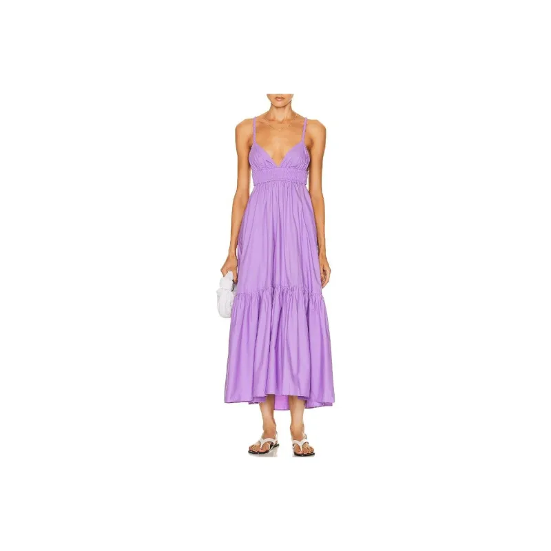 A.L.C. Slip Dresses Women's Purple-0