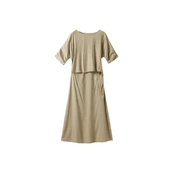 Hang Yi Court Short Sleeved Dress Women's