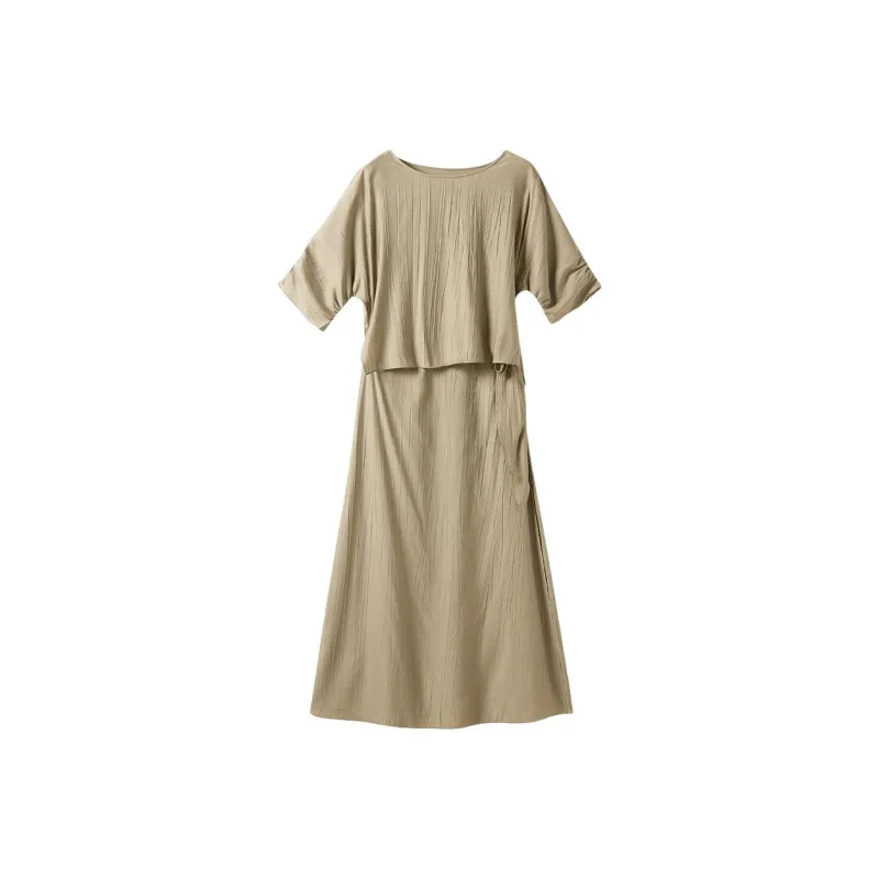 Hang Yi Court Short Sleeved Dress Women's-0